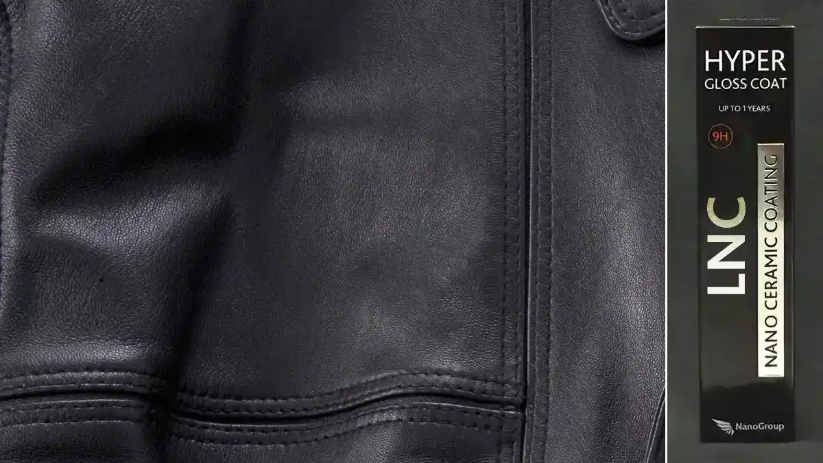 Zaštita kožnih jakni LNC nano premazom.